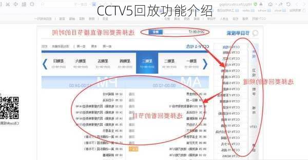 CCTV5回放功能介绍