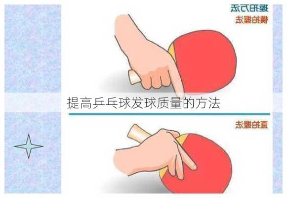 提高乒乓球发球质量的方法