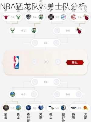 NBA猛龙队vs勇士队分析