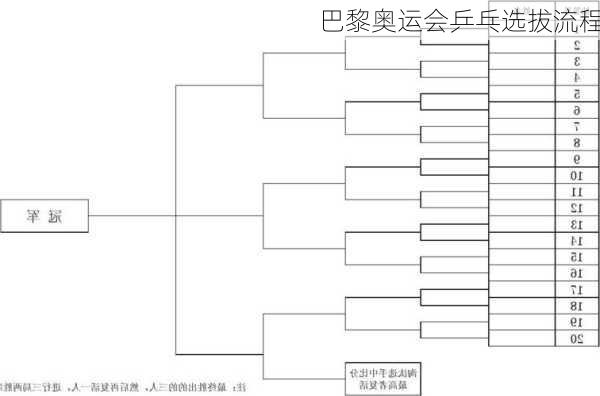 巴黎奥运会乒乓选拔流程