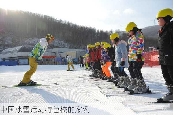 中国冰雪运动特色校的案例