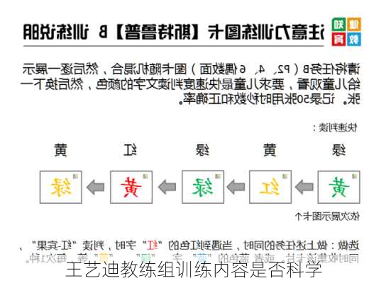 王艺迪教练组训练内容是否科学