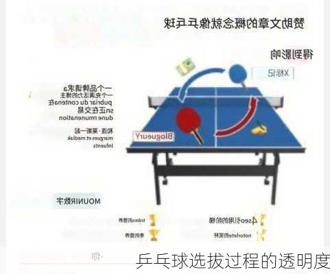 乒乓球选拔过程的透明度