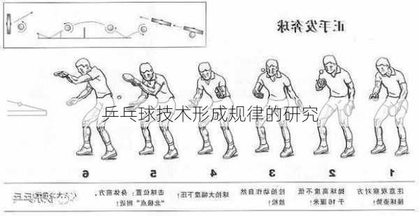 乒乓球技术形成规律的研究