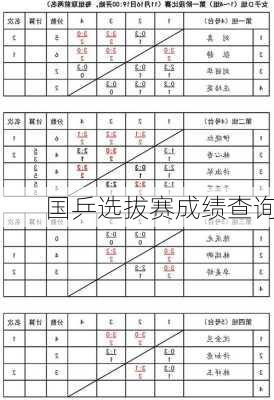 国乒选拔赛成绩查询