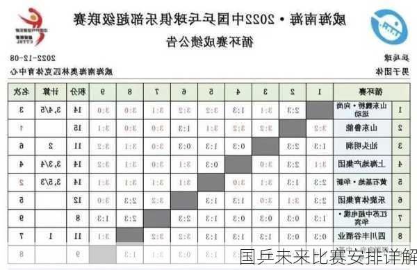 国乒未来比赛安排详解