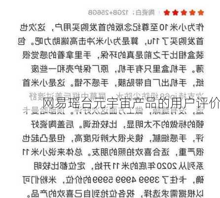 网易瑶台元宇宙产品的用户评价