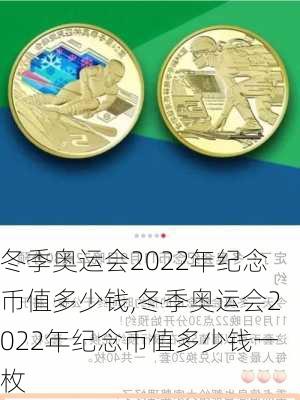 冬季奥运会2022年纪念币值多少钱,冬季奥运会2022年纪念币值多少钱一枚