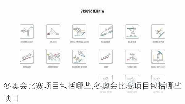 冬奥会比赛项目包括哪些,冬奥会比赛项目包括哪些项目