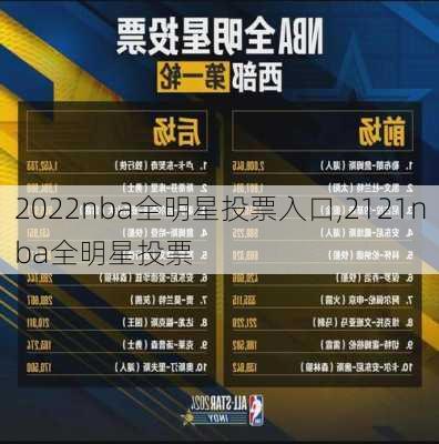 2022nba全明星投票入口,2121nba全明星投票