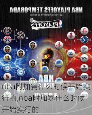 nba附加赛什么时候开始实行的,nba附加赛什么时候开始实行的