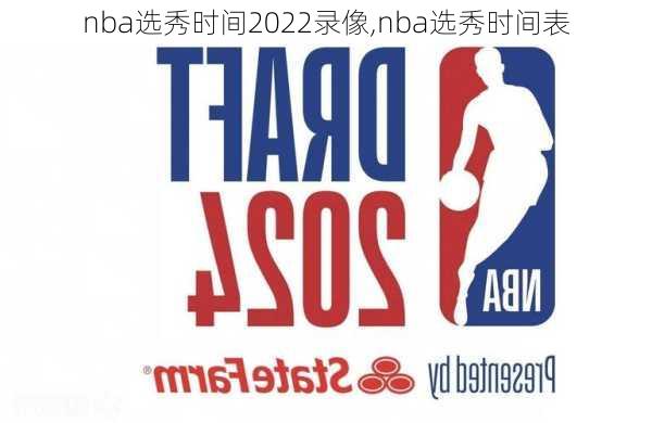 nba选秀时间2022录像,nba选秀时间表