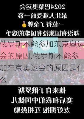 俄罗斯不能参加东京奥运会的原因,俄罗斯不能参加东京奥运会的原因是什么